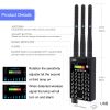 G618 Three Antennas Professional Radio Frequency Detection Device Gsm GPS RF Signal Detector Anti Wiretapping Wireless Camera Detects