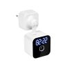 K01 1080p Wall Plug Camera Surveillance Video Voice Recorder IP Cam Indoor Home Security Clock Cameras Random Color Hidden built in 32GB